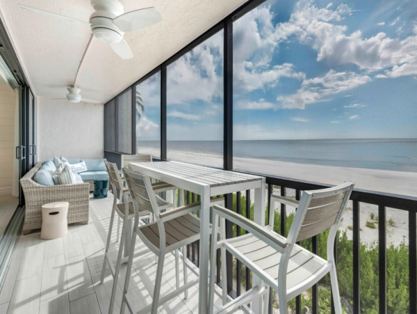 Sanibel Island Three Bedroom Beach Condo Gulf-Front